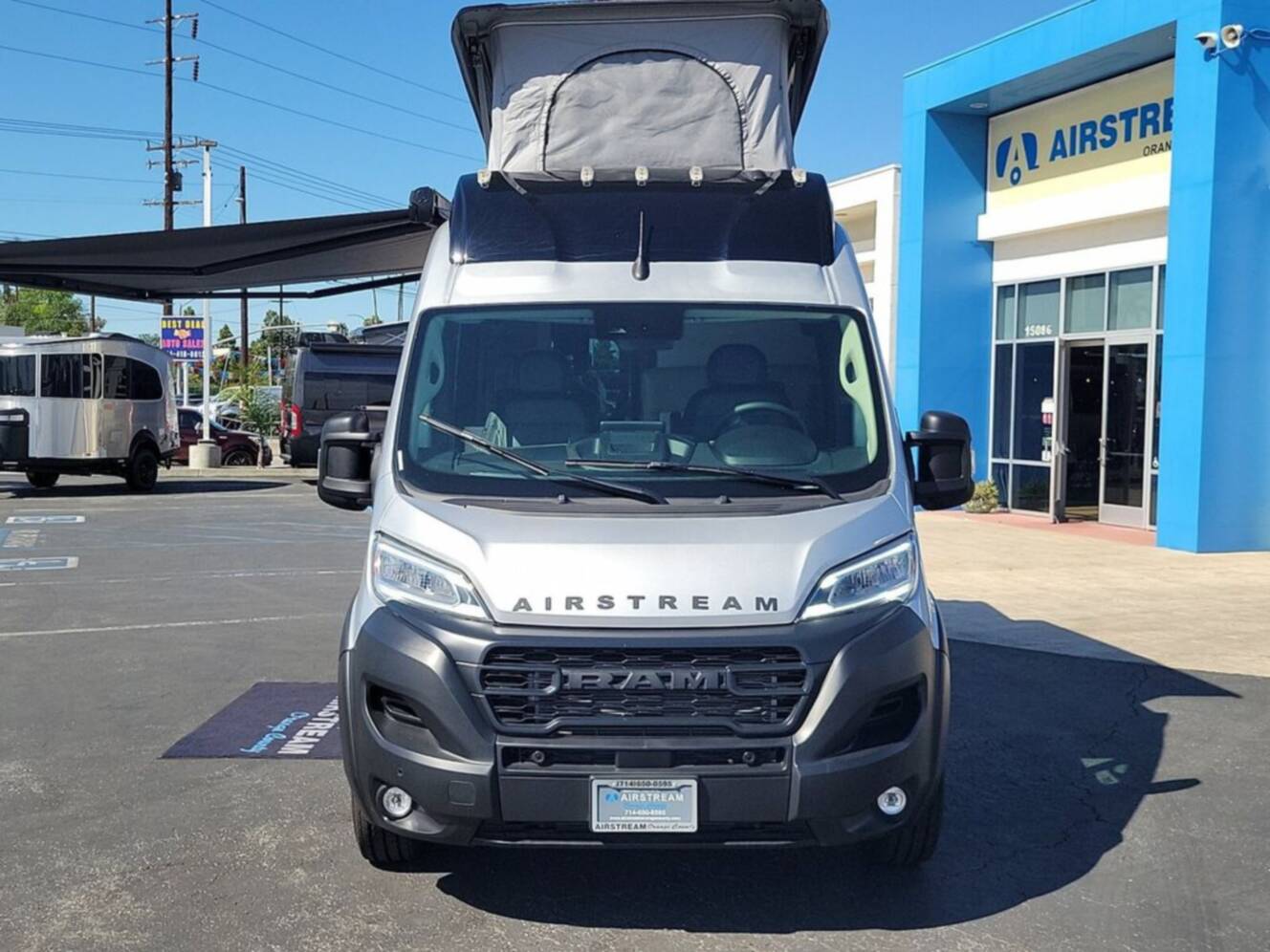 A photo of this 2026 Airstream Rangeline 21 Pop Top