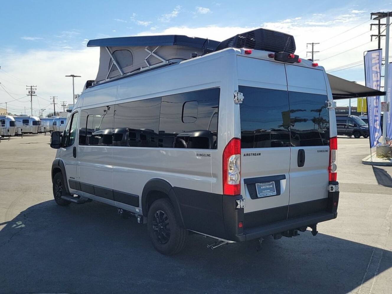 A photo of this 2026 Airstream Rangeline 21 Pop Top