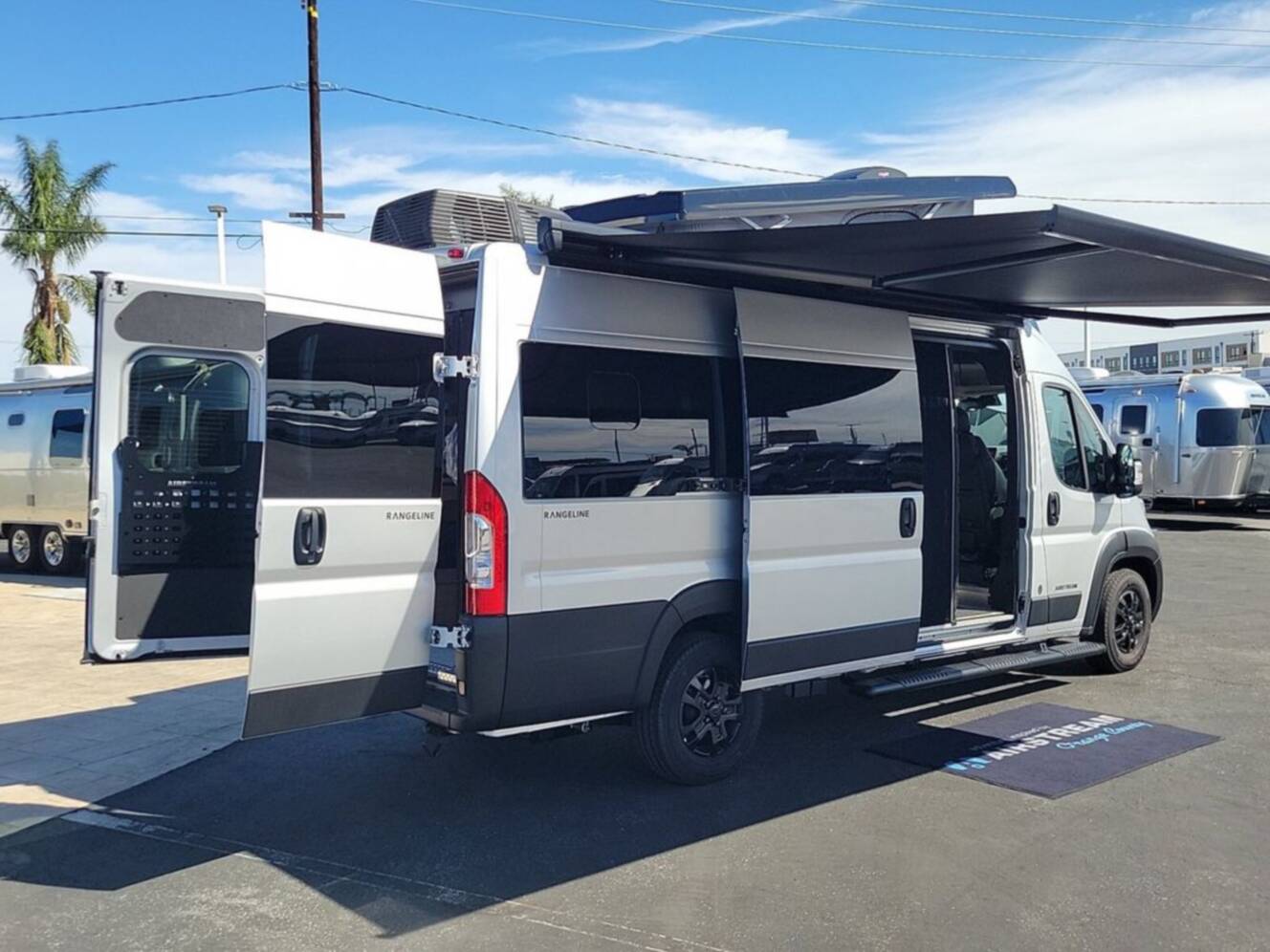 A photo of this 2026 Airstream Rangeline 21 Pop Top