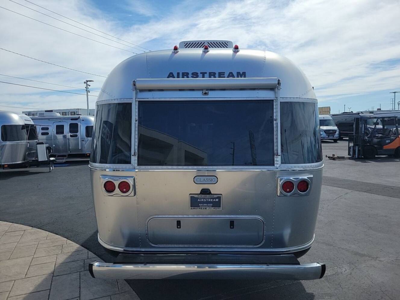 A photo of this 2026 Airstream Classic 28RB Twin