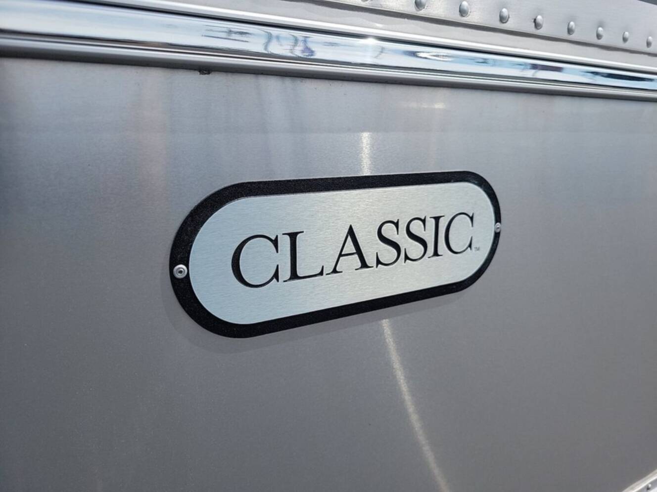 A photo of this 2026 Airstream Classic 28RB Twin