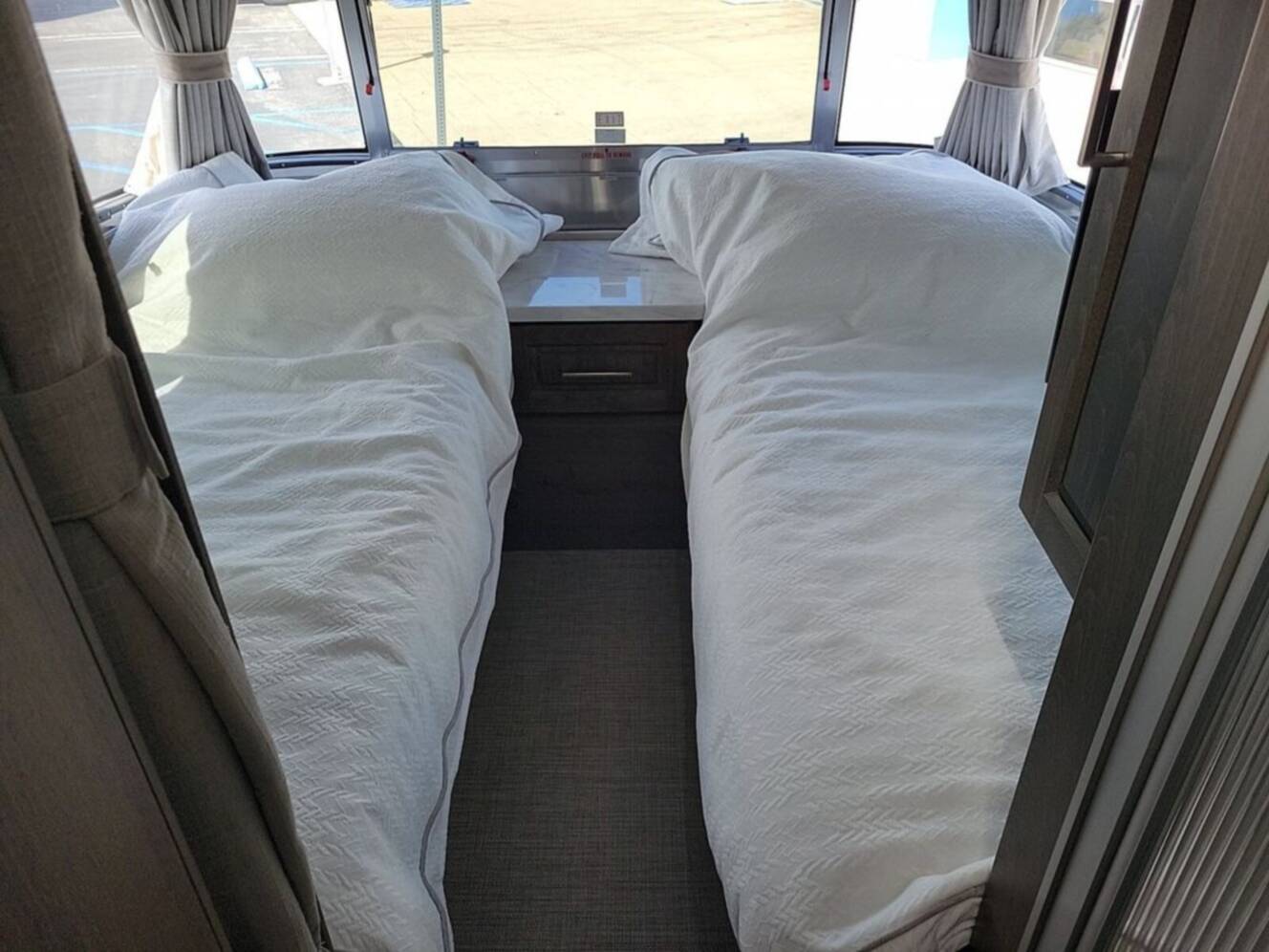 A photo of this 2026 Airstream Classic 28RB Twin