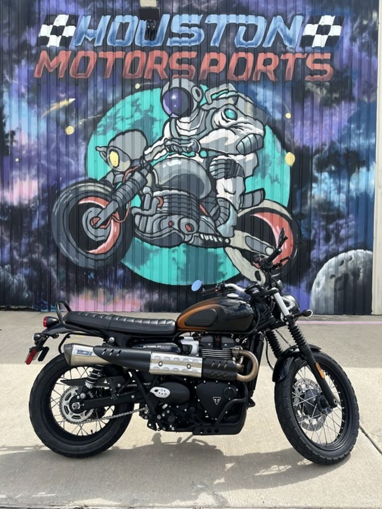 2024 Triumph Scrambler 900 Cosmic Yellow/Graphite BASE in Webster, TX