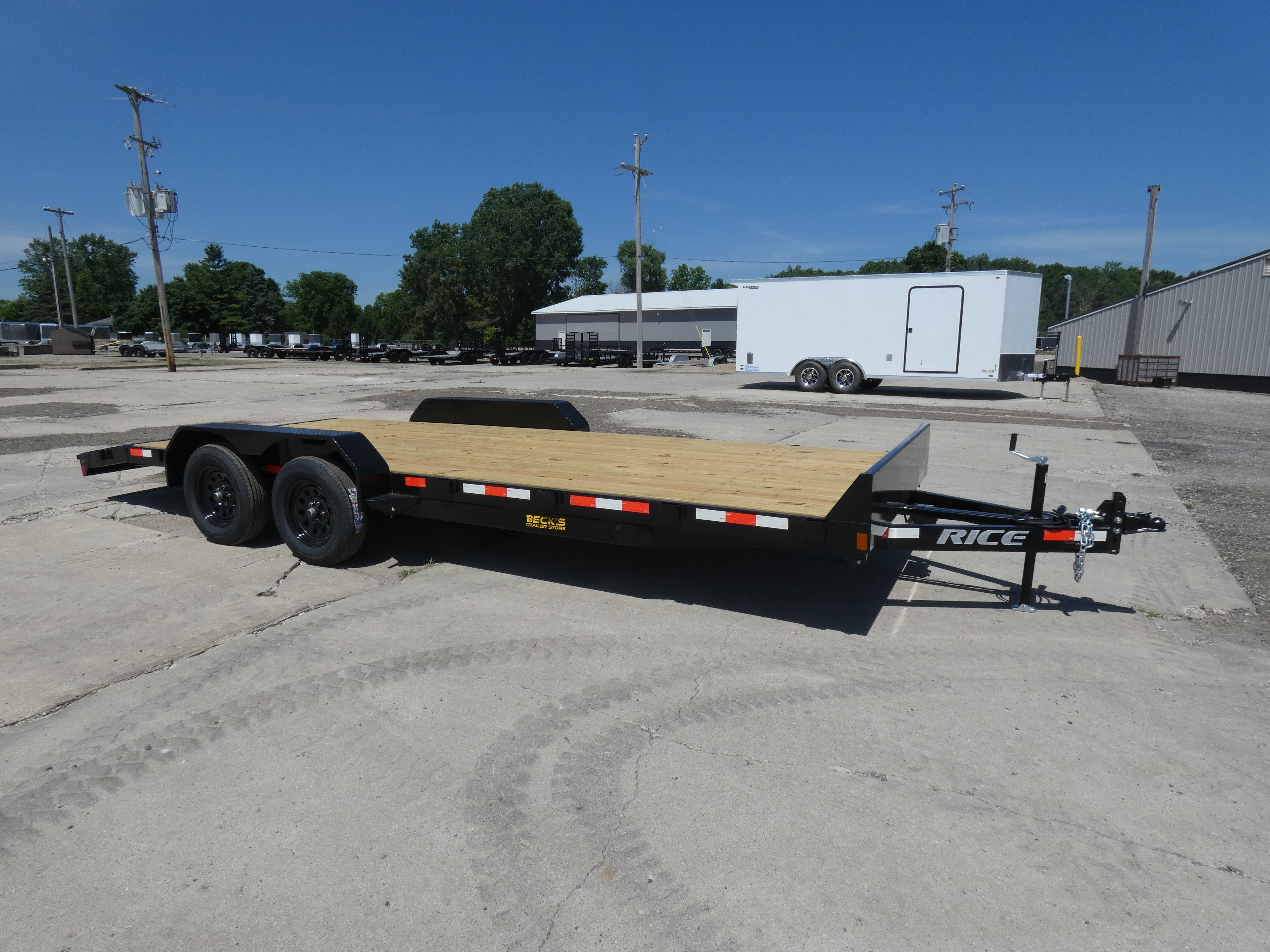 2026 Rice Trailers 7' x 20' Open Car Hauler - Flexible Financing Options in Saint Johns, MI