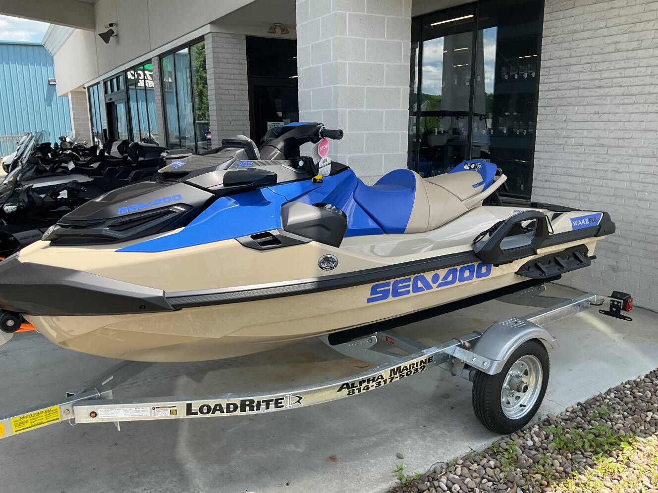 A photo of this 2026 Sea-Doo WAKE PRO 230 TECH PACKAGE