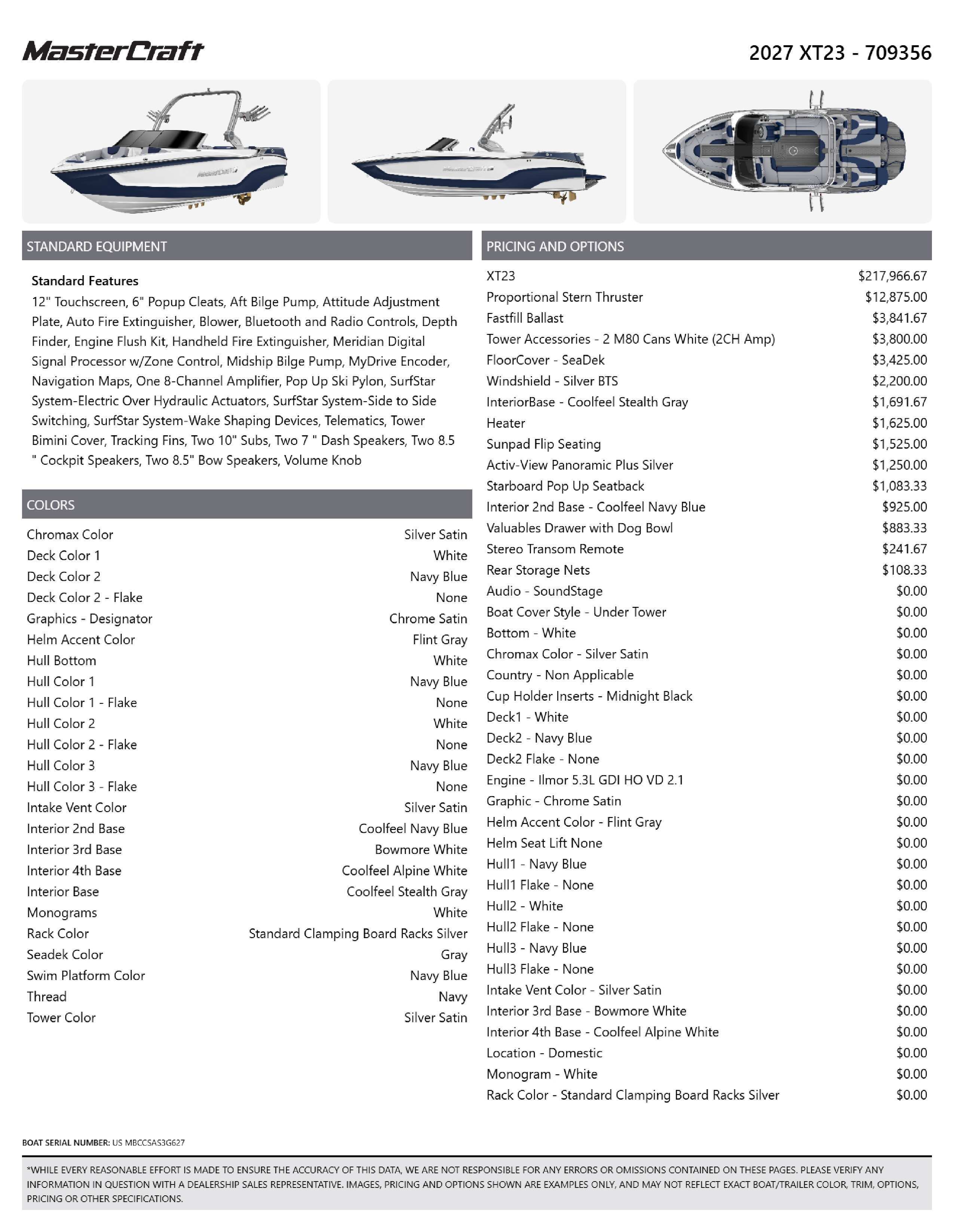 2027 Mastercraft XT23 in meredith NH