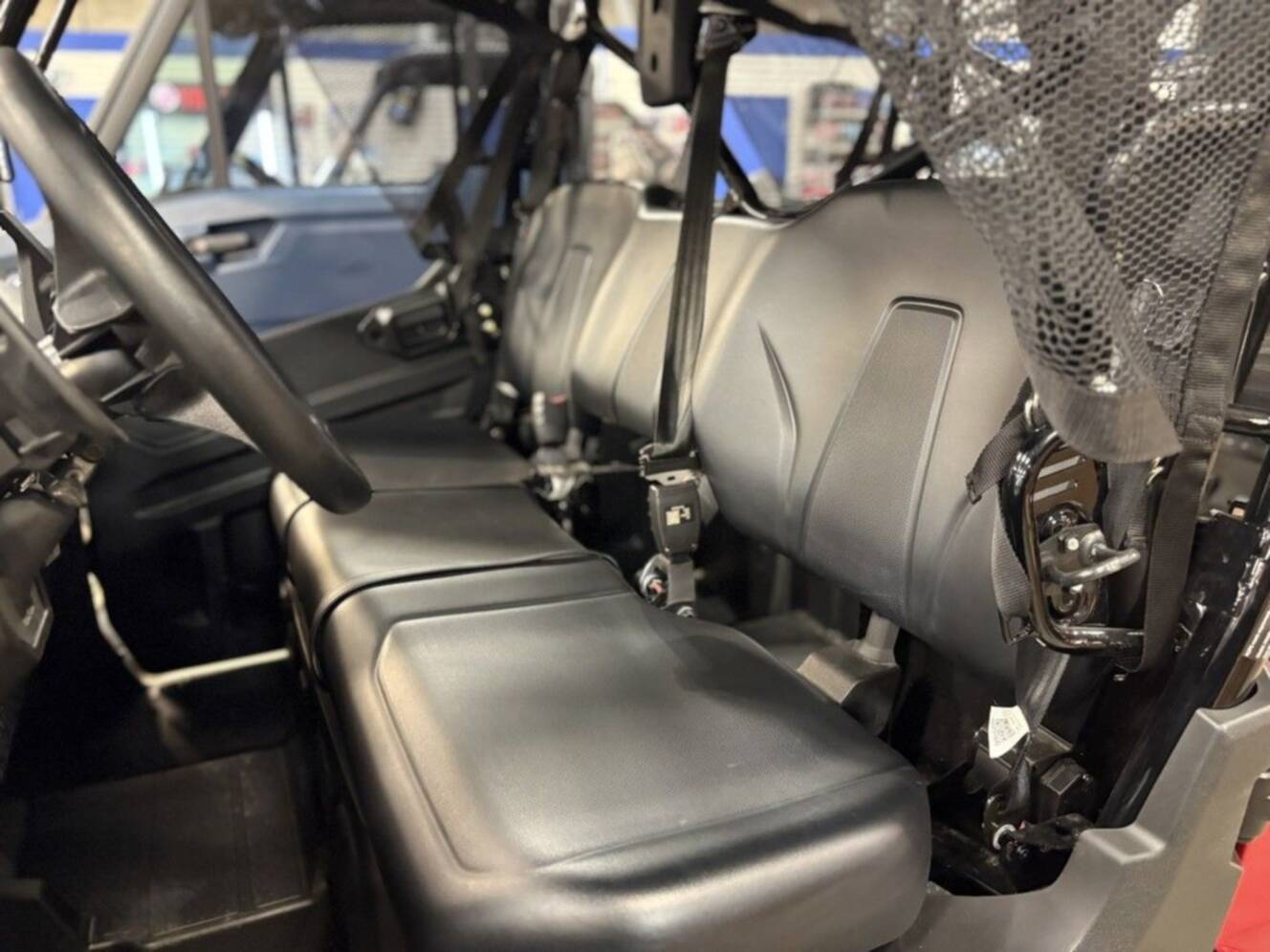 A photo of this 2025 Honda Pioneer 1000-6 Deluxe Crew