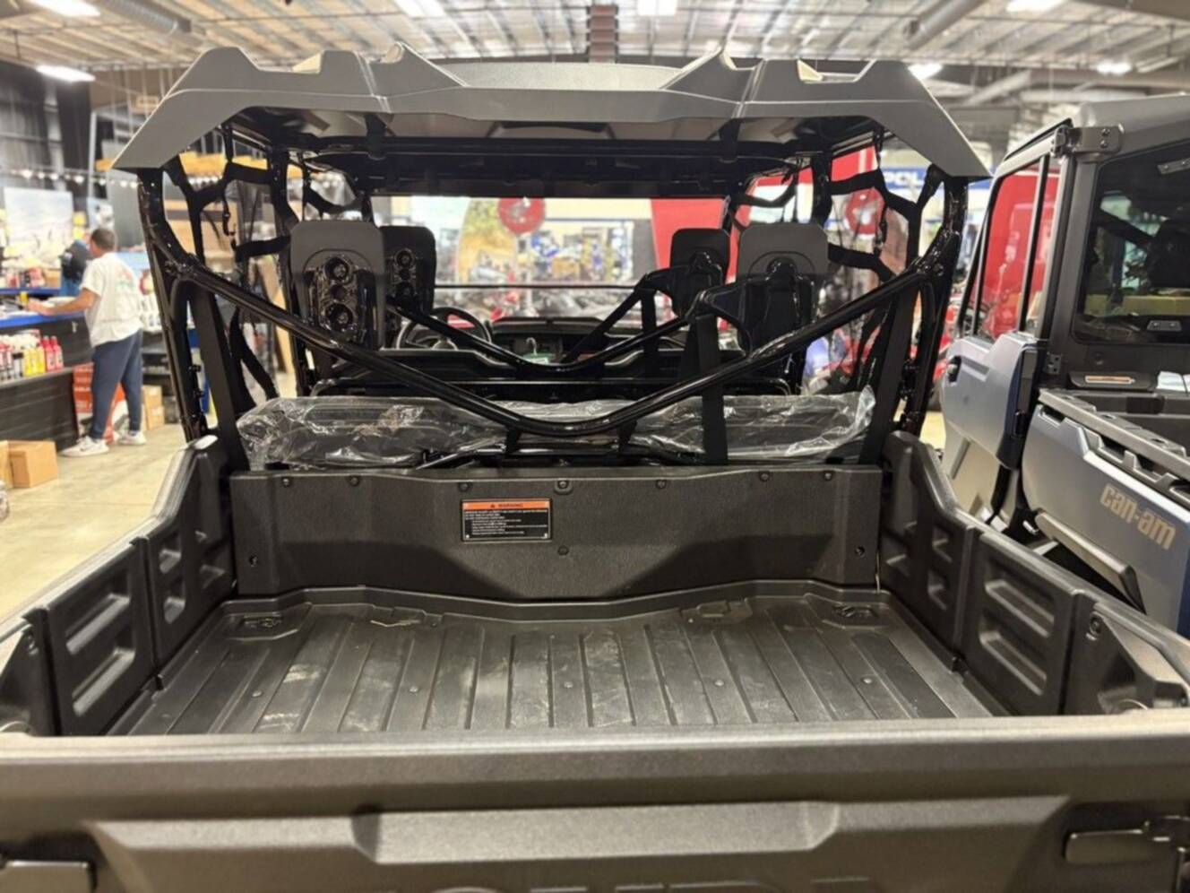 A photo of this 2025 Honda Pioneer 1000-6 Deluxe Crew