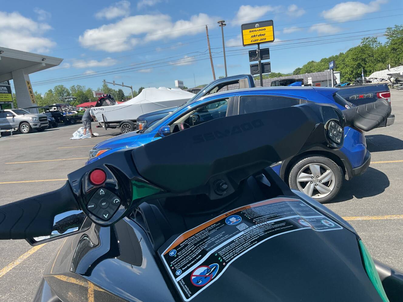 A photo of this 2026 Sea-Doo GTI 130 SE TECH PKG