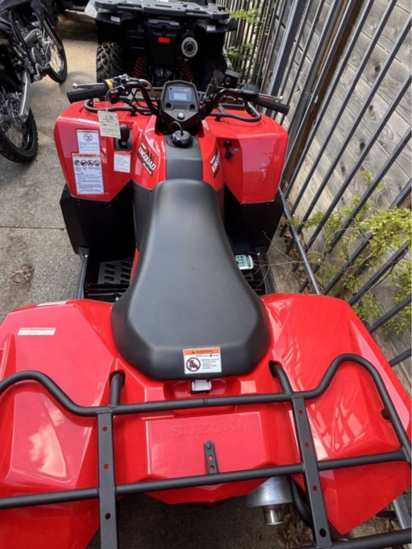 A photo of this 2025 Suzuki KingQuad 400ASi