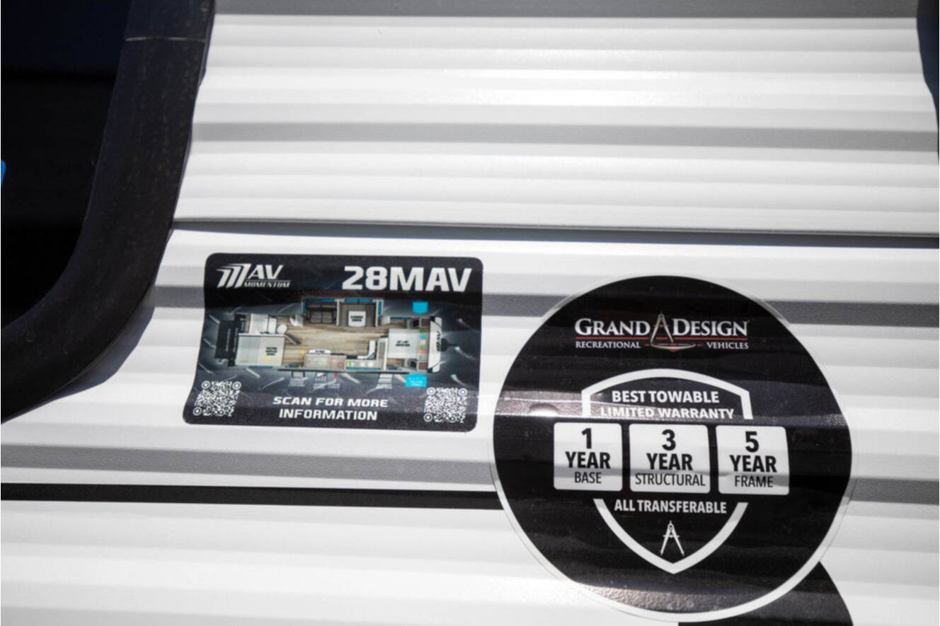 A photo of this 2026 Grand Design MOMENTUM Momentum MAV 28MAV
