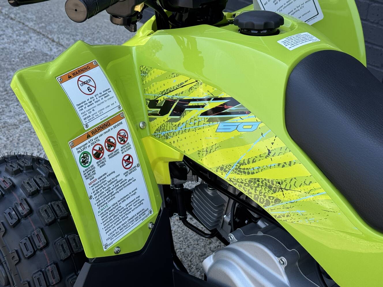 A photo of this 2026 Yamaha Yamaha YFZ50