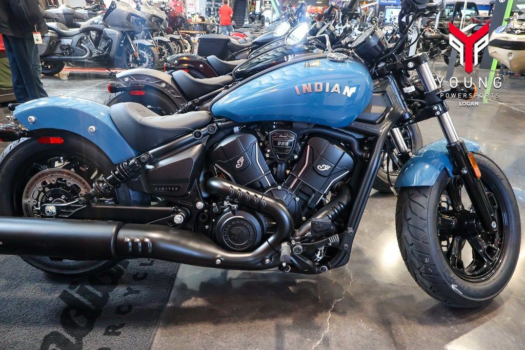 2026 Indian Motorcycle® Scout® Sixty Bobber Limited Black Smoke BASE in Logan, UT