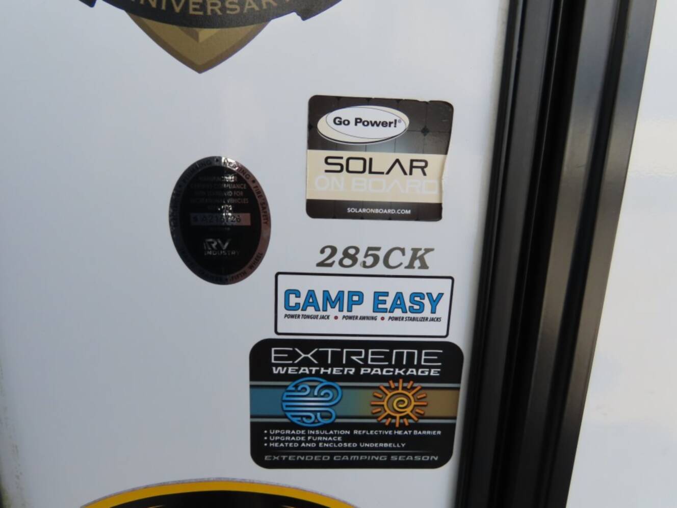 A photo of this 2022 Crossroads Rv SUNSET TRAIL SUPER LITE 285CK