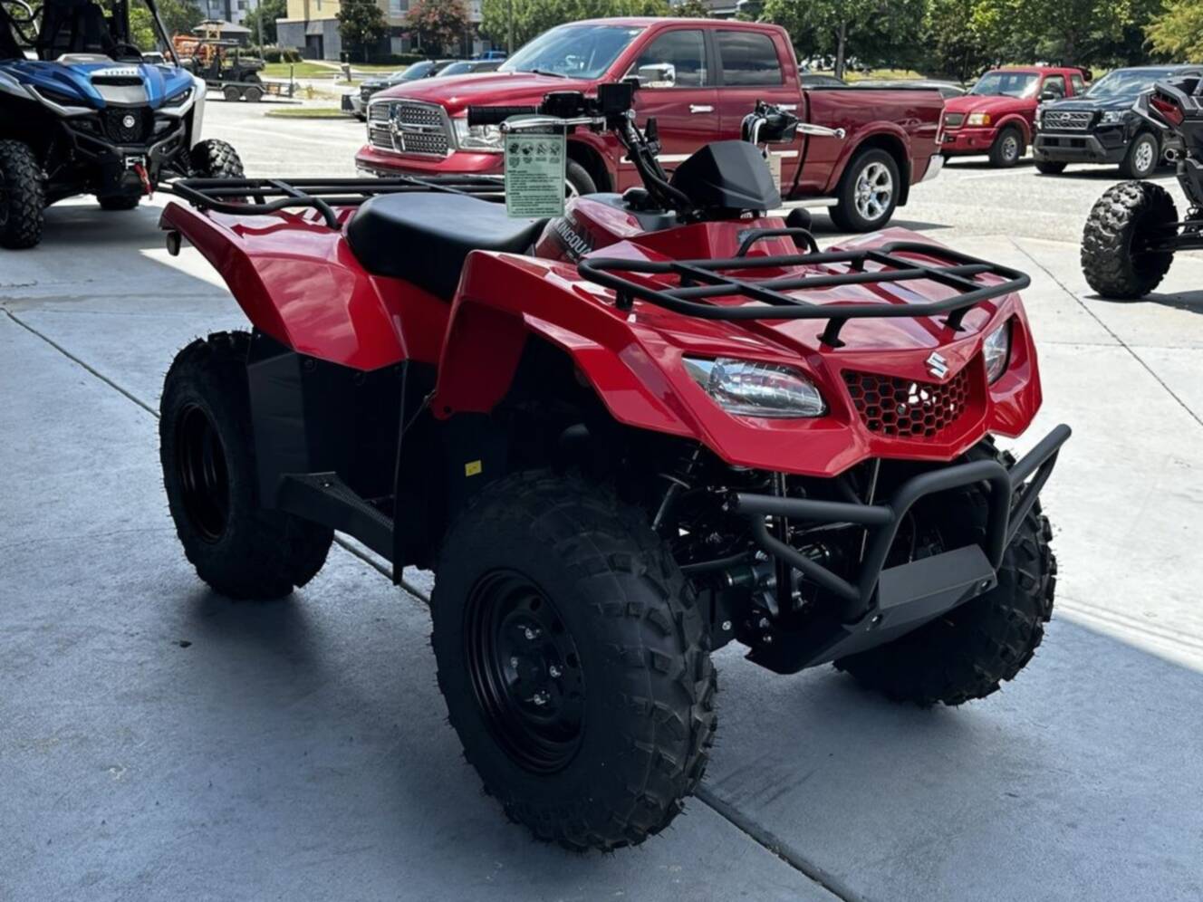 A photo of this 2026 Suzuki KingQuad 400ASi