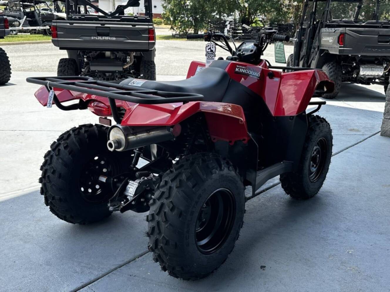 A photo of this 2026 Suzuki KingQuad 400ASi