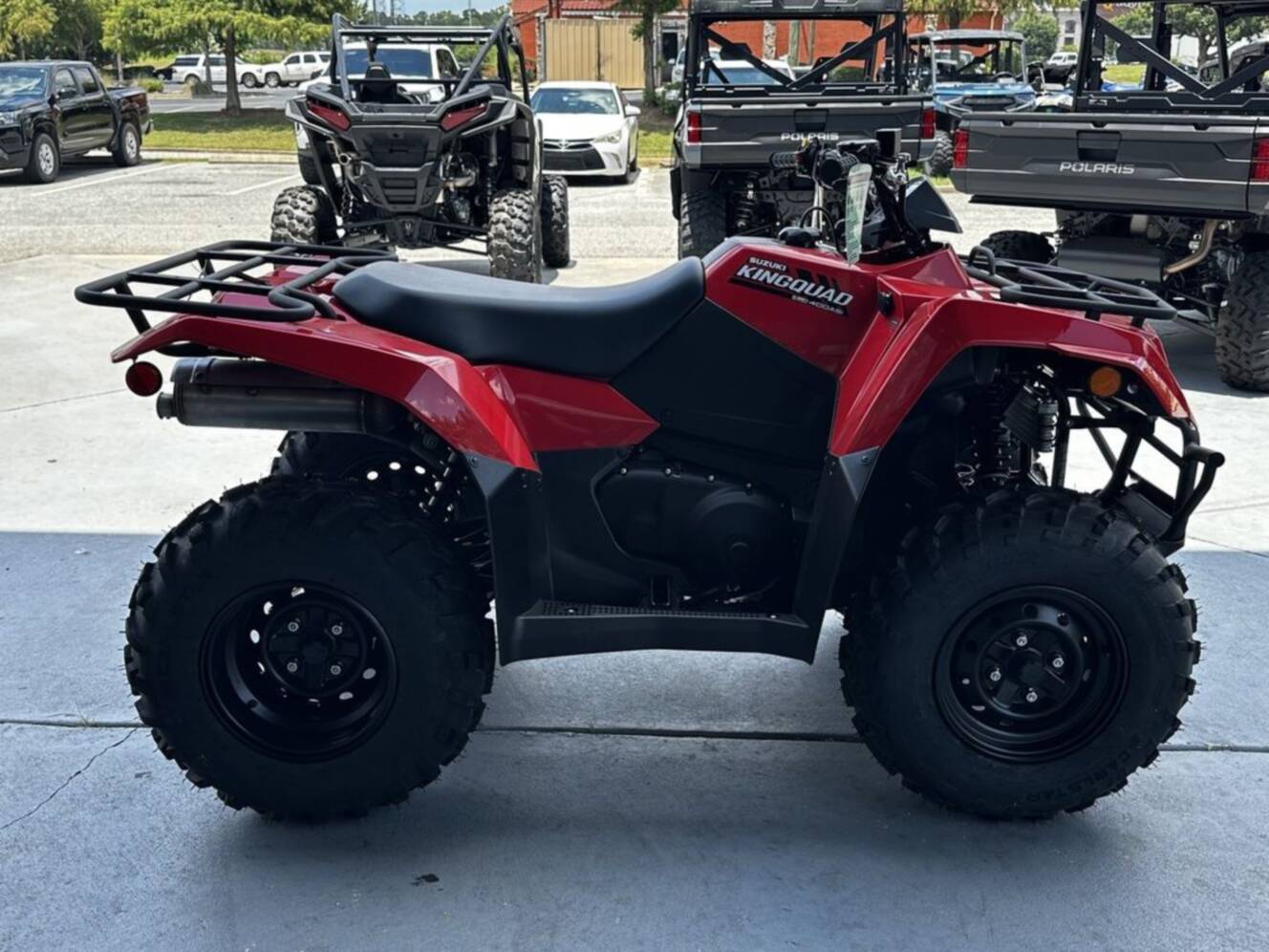 A photo of this 2026 Suzuki KingQuad 400ASi