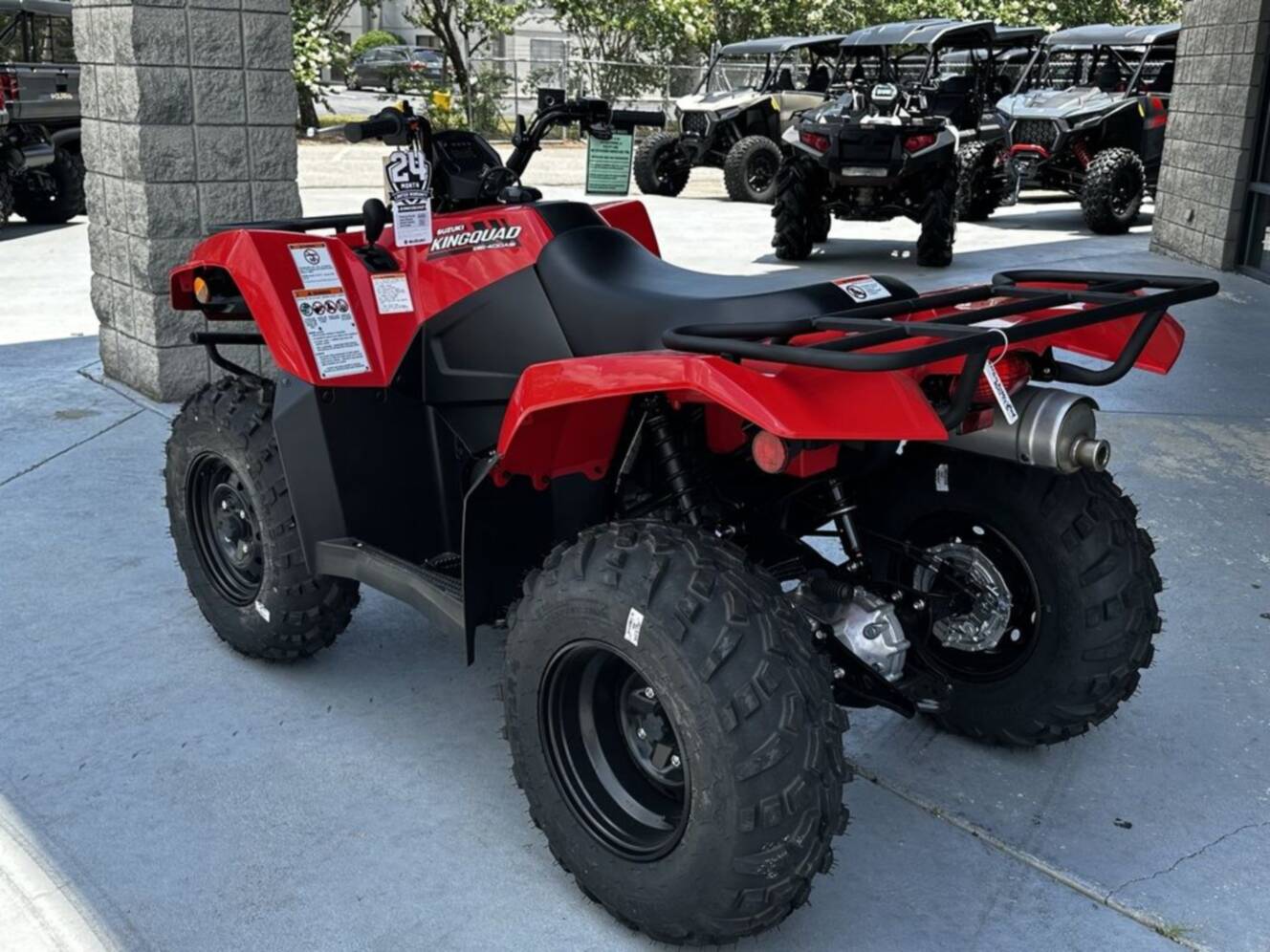 A photo of this 2026 Suzuki KingQuad 400ASi