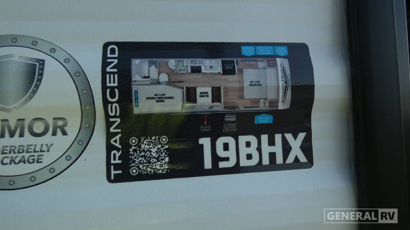 A photo of this 2027 Grand Design Transcend Xplor 19BHX