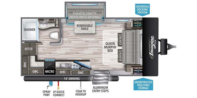 2023 Grand Design Imagine XLS 17MKE in wayland MI