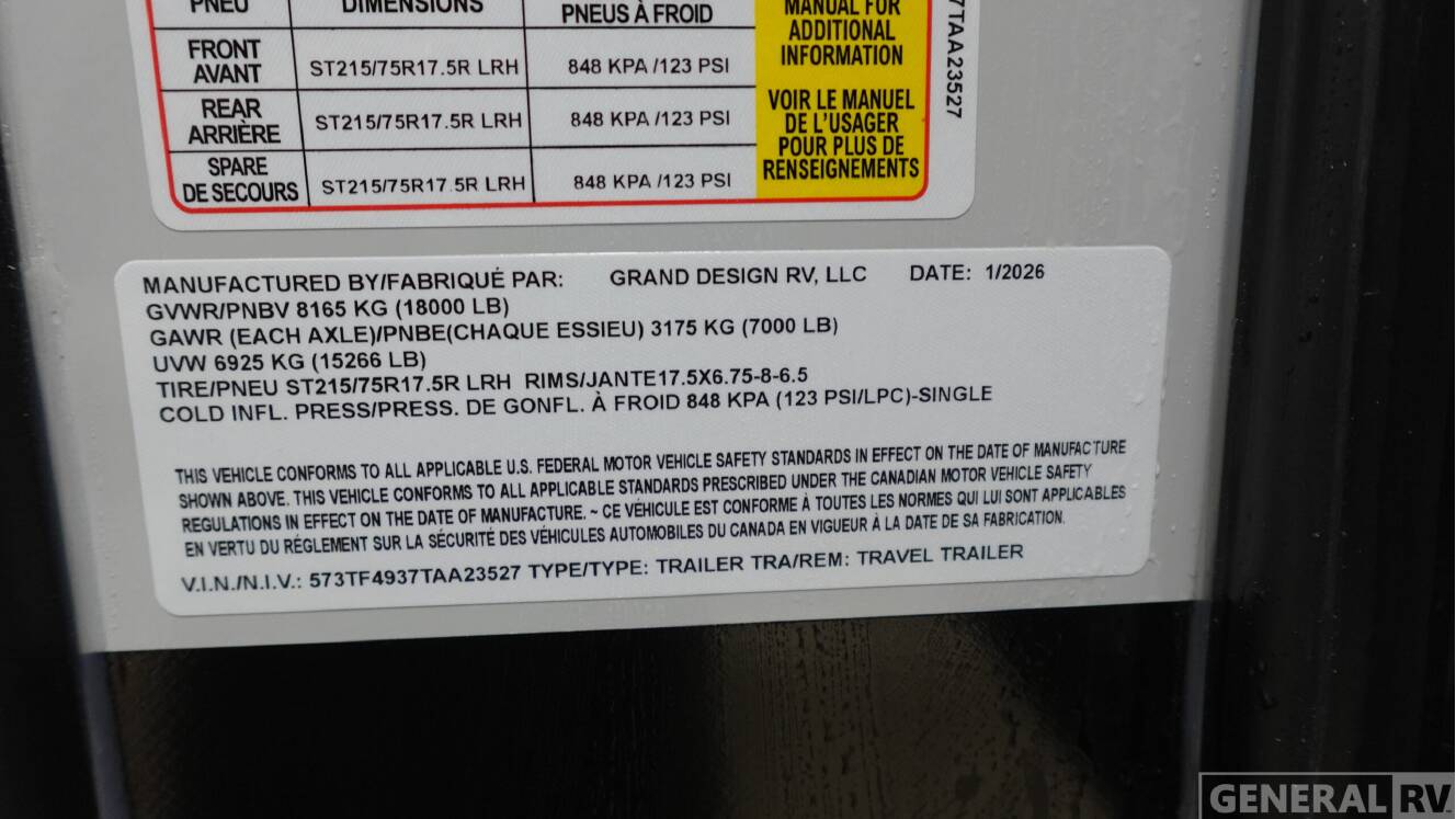 A photo of this 2026 Grand Design FOUNDATION 42GD