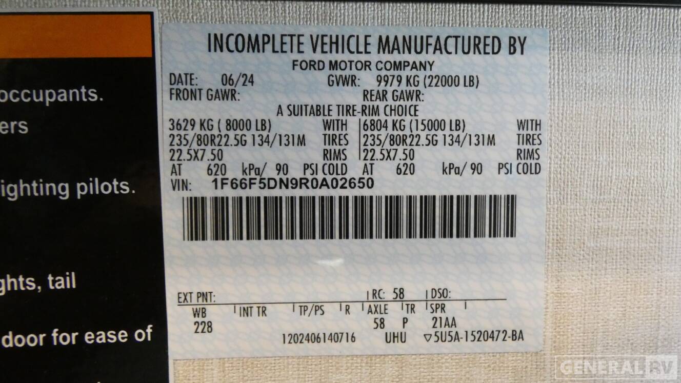 A photo of this 2026 Winnebago ADVENTURER 35F