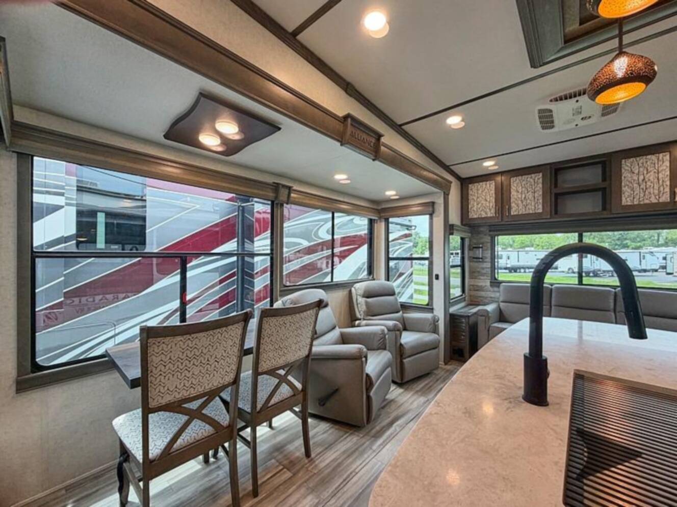 A photo of this 2022 Alliance Rv Paradigm 310RL