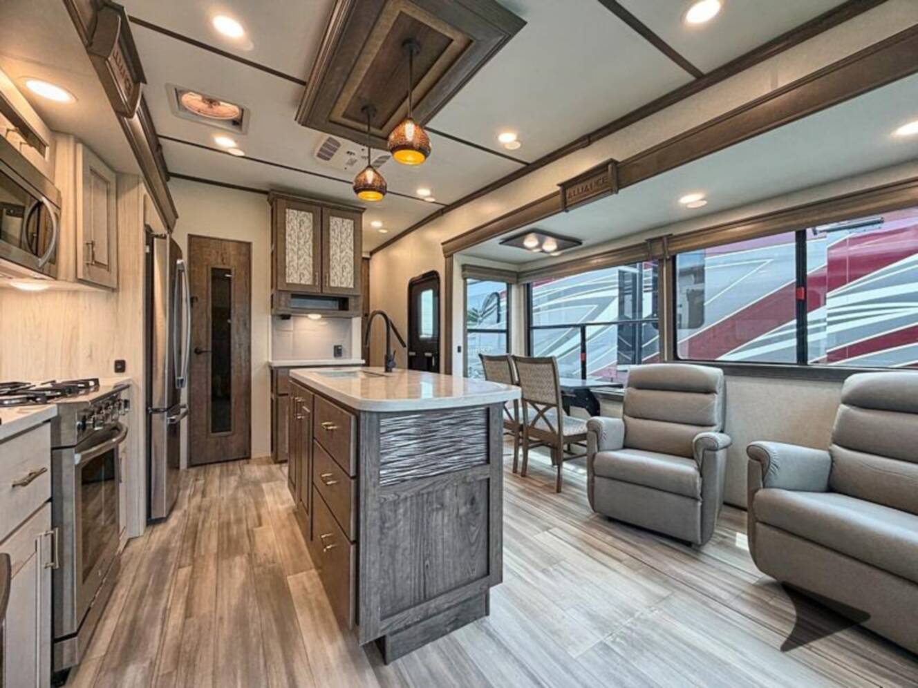 A photo of this 2022 Alliance Rv Paradigm 310RL