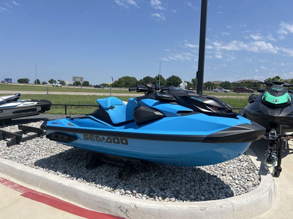 2026 Sea-Doo RXP-X 325 Tech, BRP Premium A, iBR Gulfstream Blue P in broken arrow OK