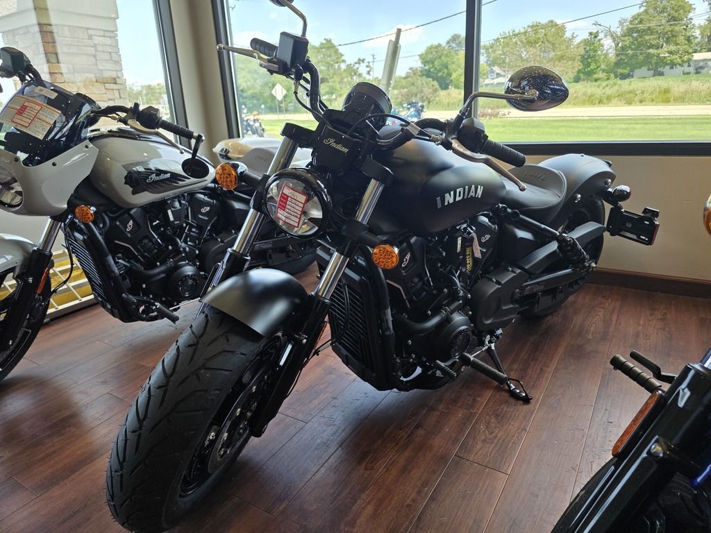 2026 Indian Motorcycle® Scout® Sixty Bobber Limited Black Smoke BASE in Monee, IL