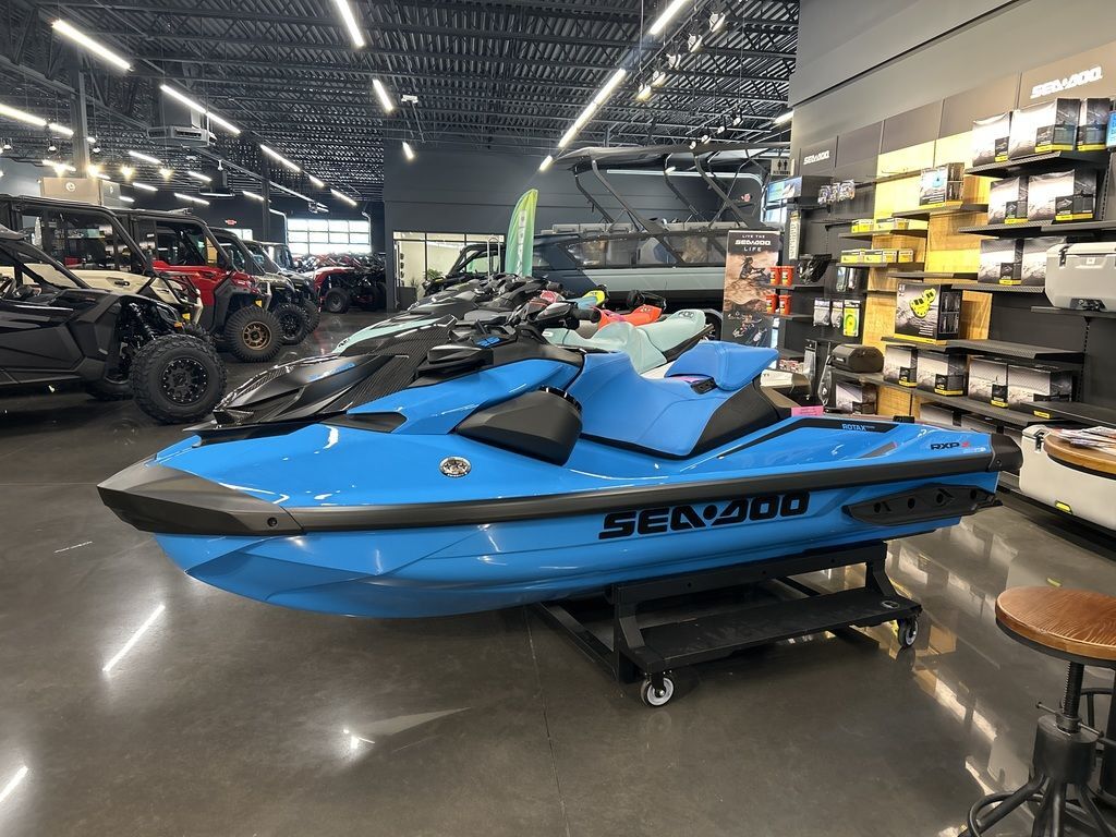2026 Sea-Doo RXP-X 325 Tech, BRP Premium A, iBR Gulfstream Blue P in broken arrow OK