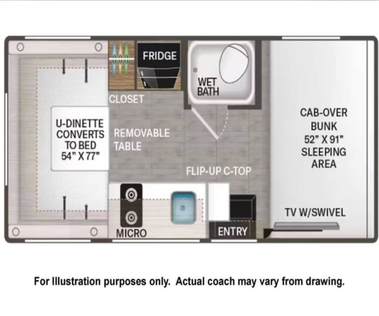 A photo of this 2026 Thor Motor Coach CHATEAU 19Z