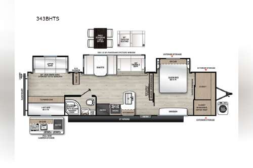 2027 Coachmen Rv Catalina Legacy Edition 343BHTS in huntsville AL