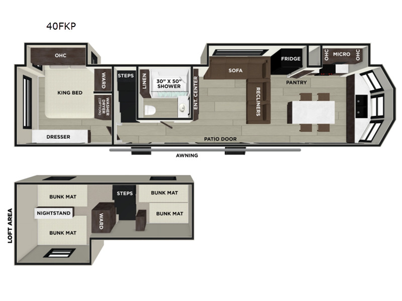 2027 Forest River Rv Salem Grand Villa 40FKP in fremont OH