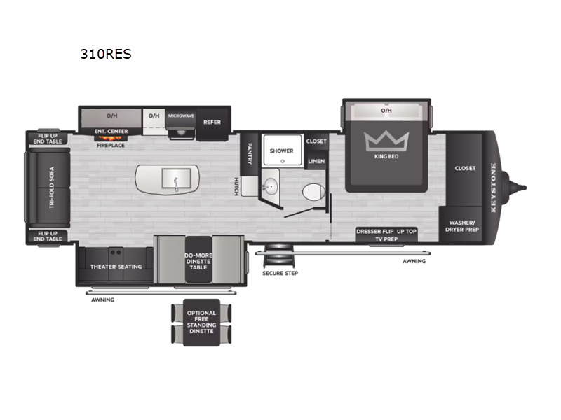2027 Keystone Rv Bullet 310RES in victoria TX