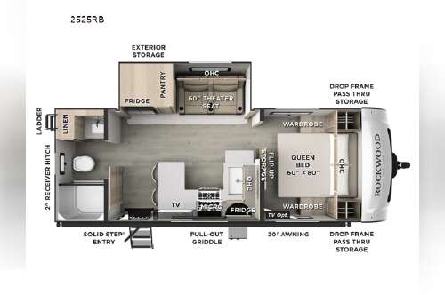 2027 Forest River Rv Rockwood Mini Lite 2525RB in lebanon TN