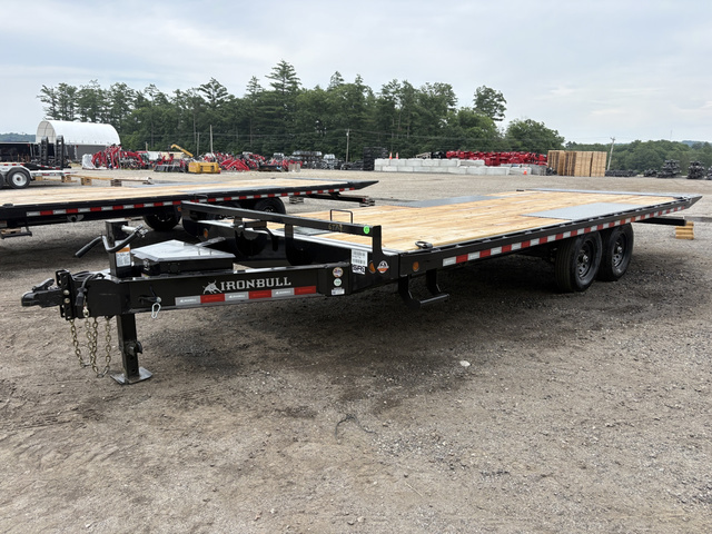 2027 IRON BULL 8.5X22 14K Deckover Tilt Equipment Trailer W/ Winc in Turner, ME