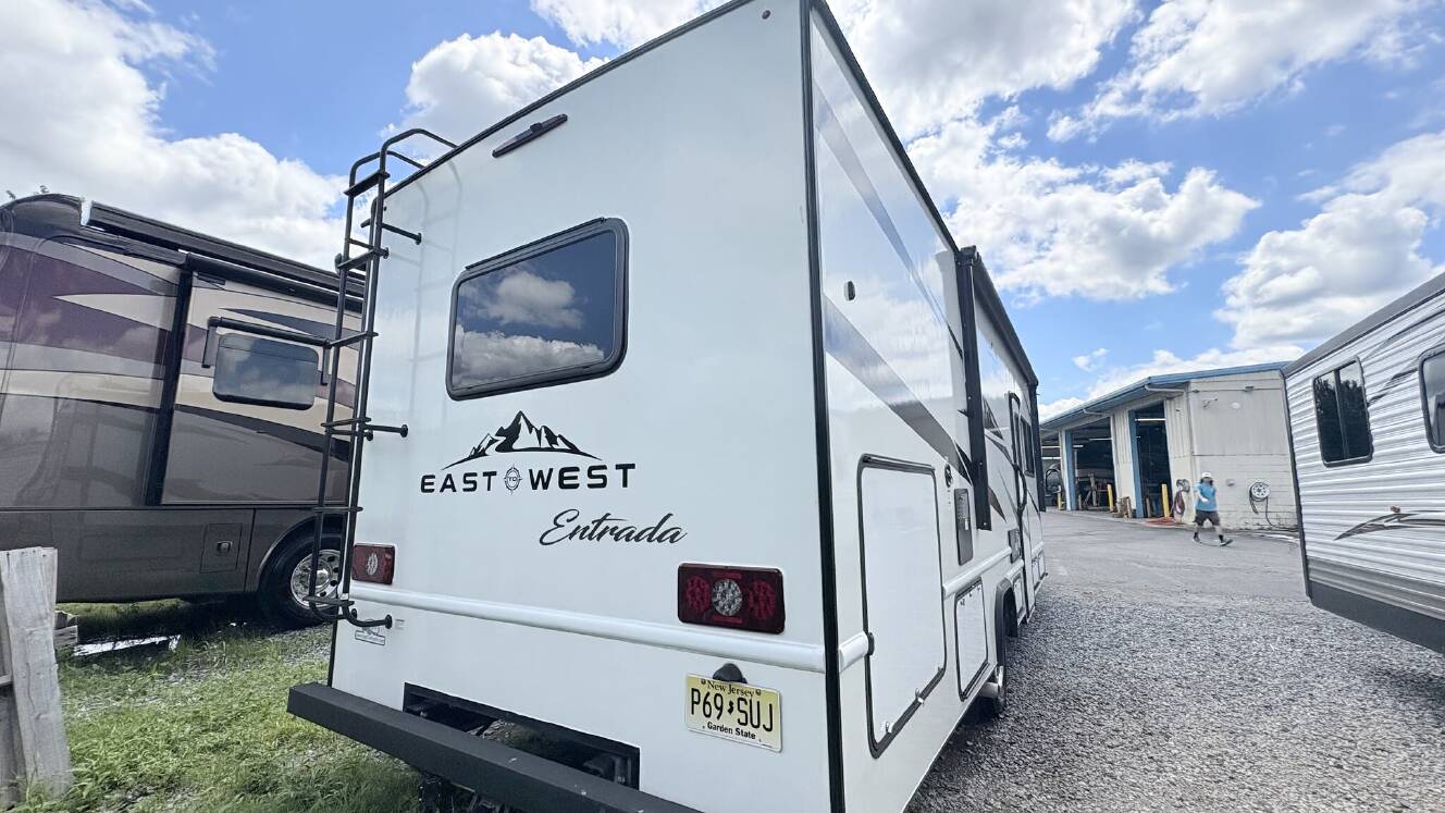 A photo of this 2023 Forest River EAST WEST ENTRADA 3100FB