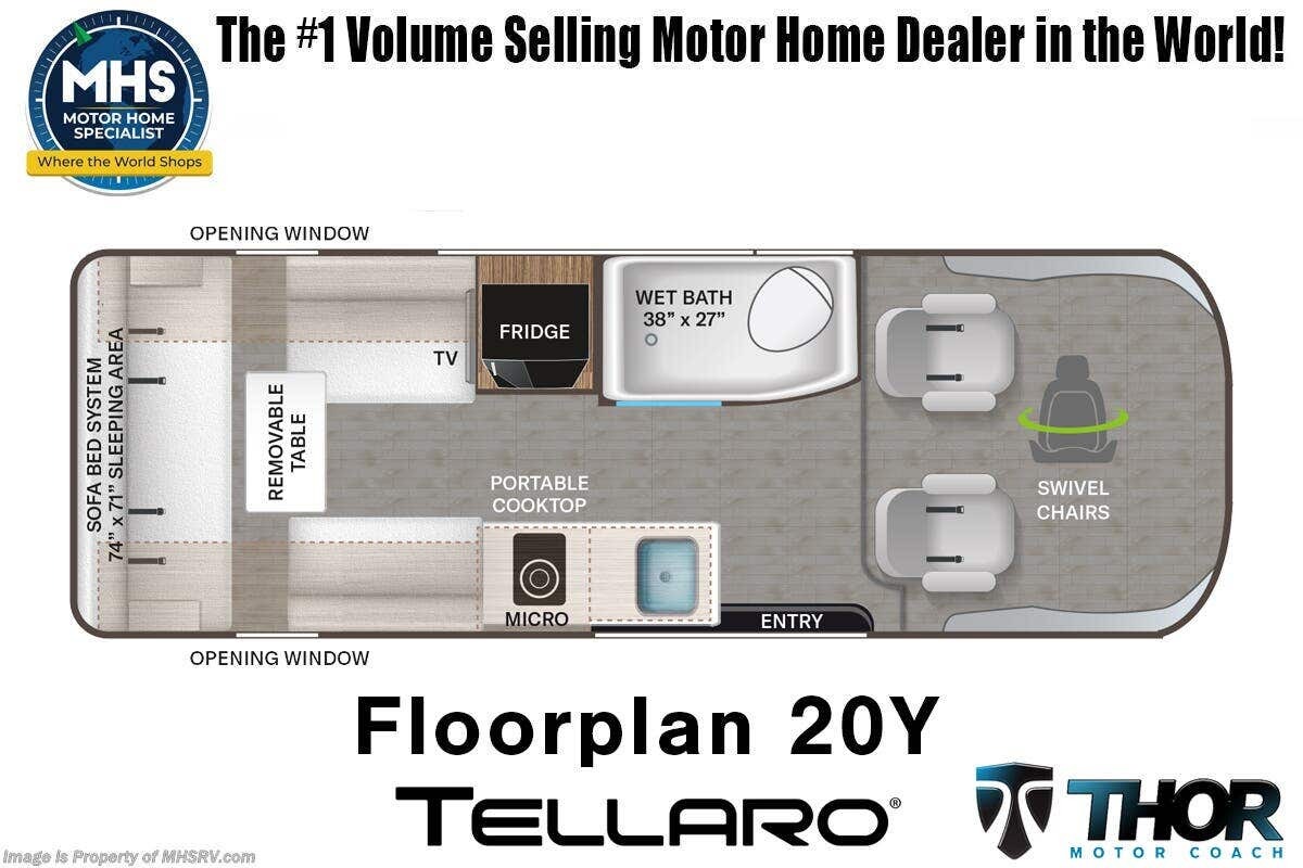 2027 Thor Motor Coach Tellaro 20Y in alvarado TX