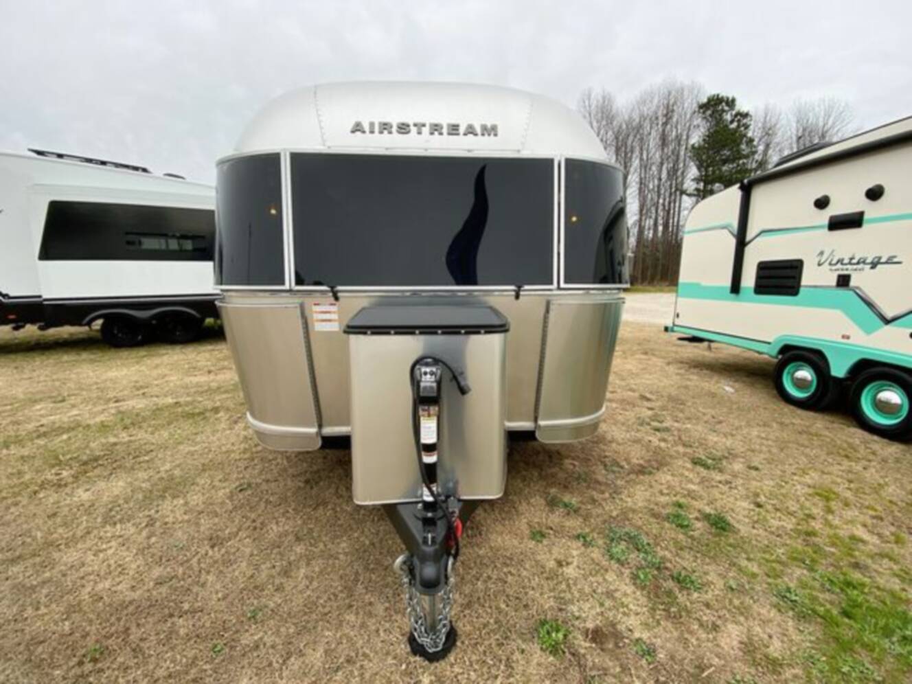 A photo of this 2024 Airstream Pottery Barn 28RBQ
