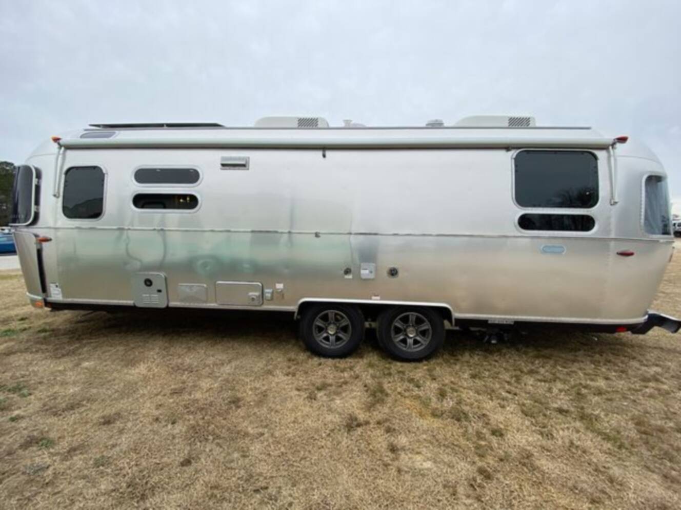 A photo of this 2024 Airstream Pottery Barn 28RBQ