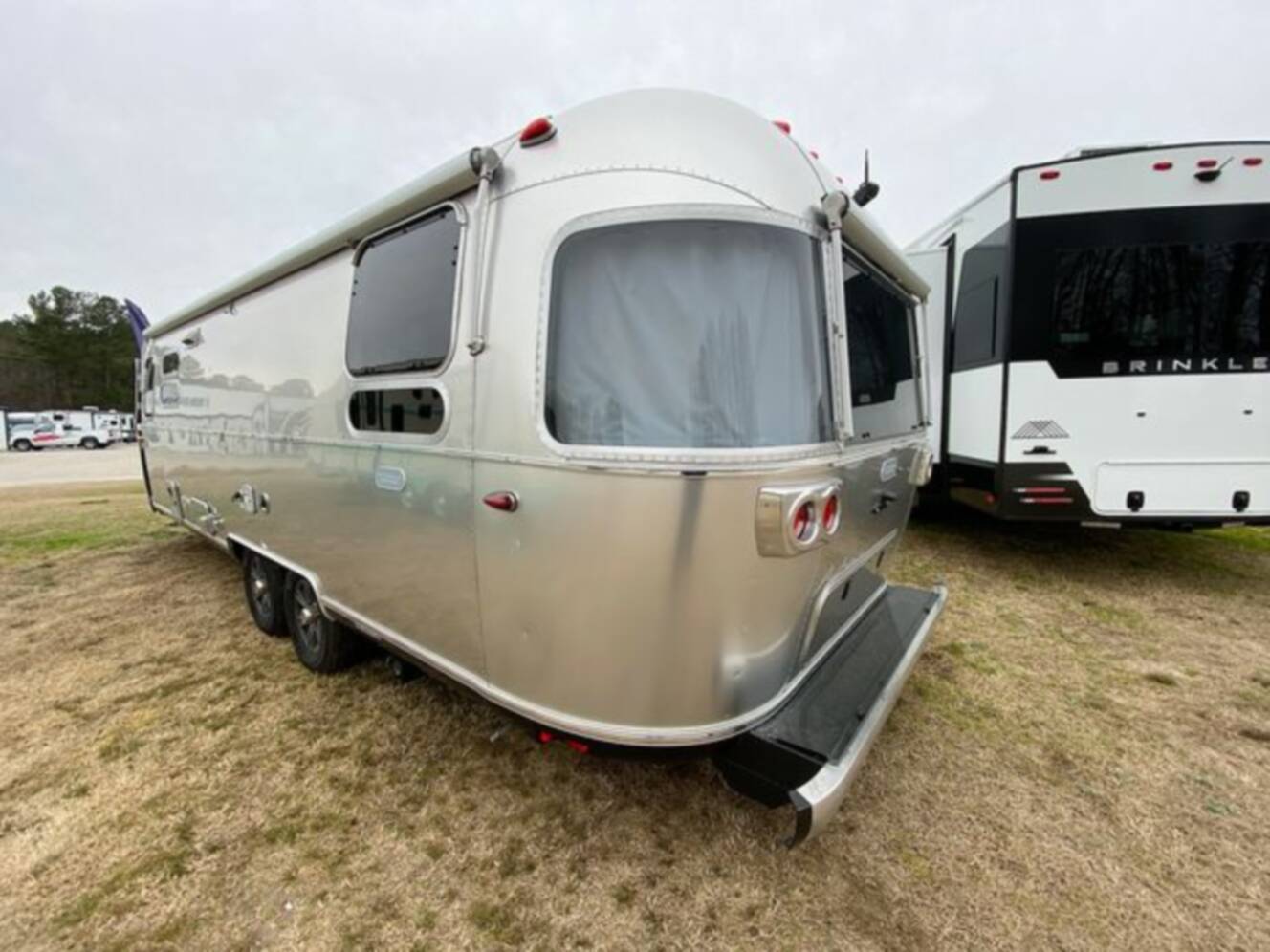 A photo of this 2024 Airstream Pottery Barn 28RBQ