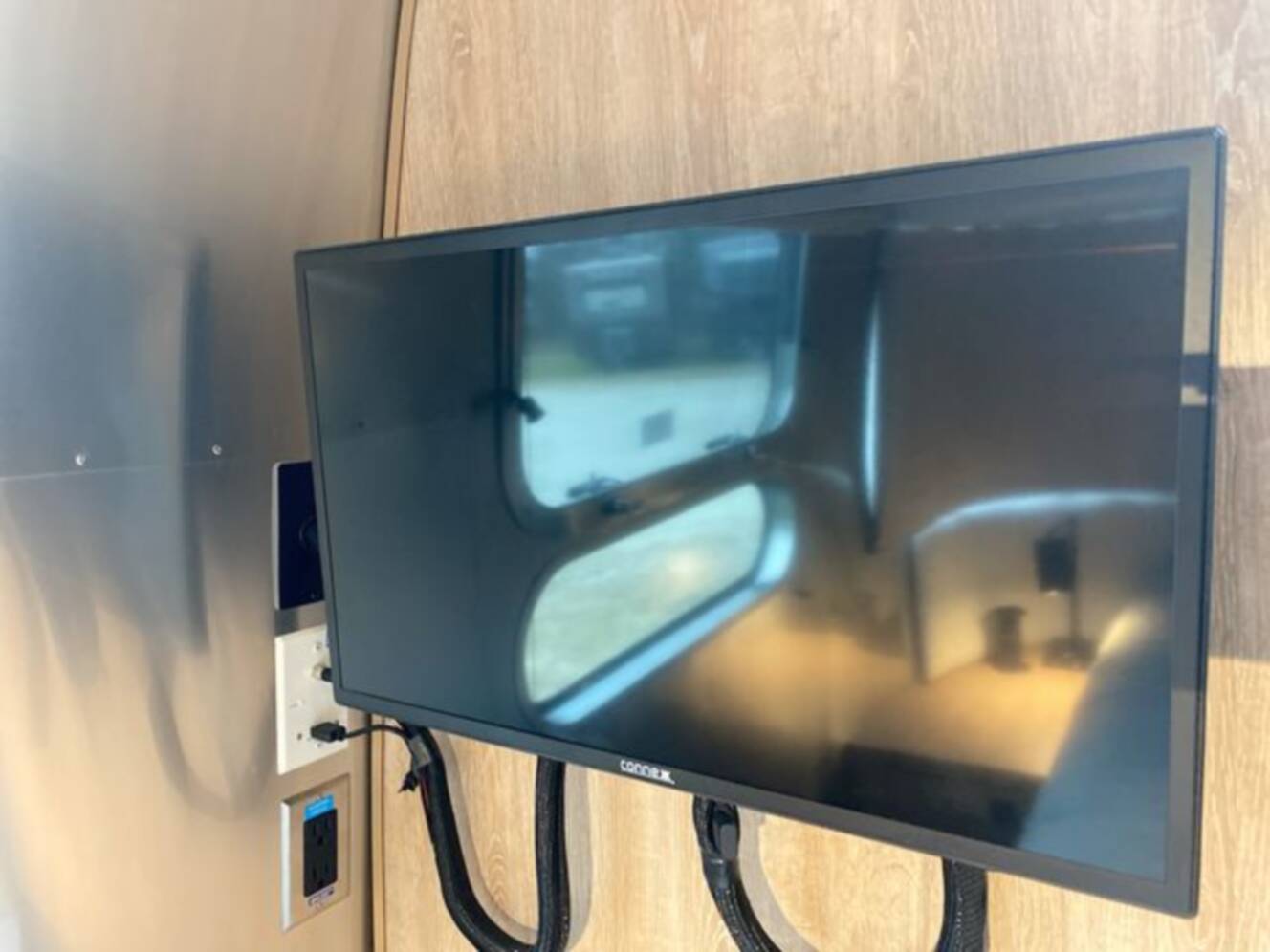 A photo of this 2024 Airstream Pottery Barn 28RBQ