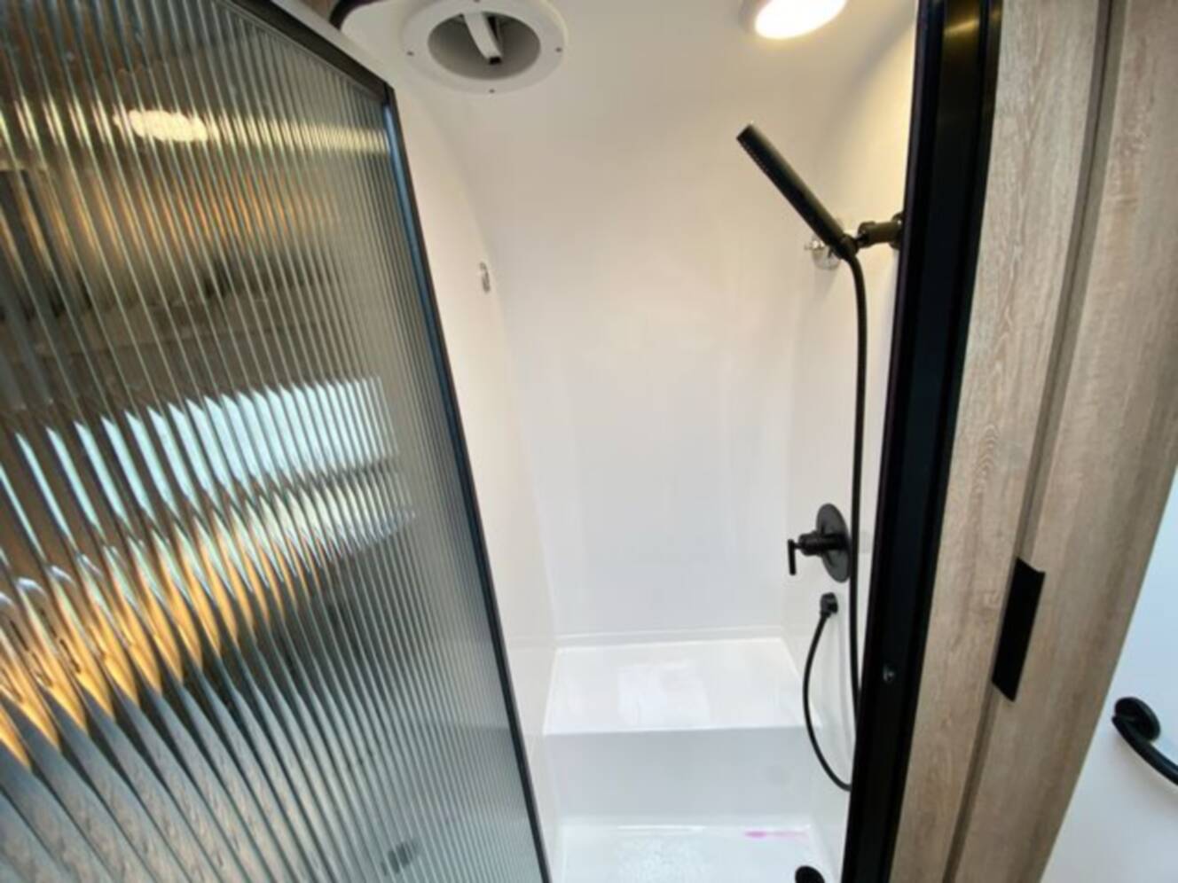 A photo of this 2024 Airstream Pottery Barn 28RBQ