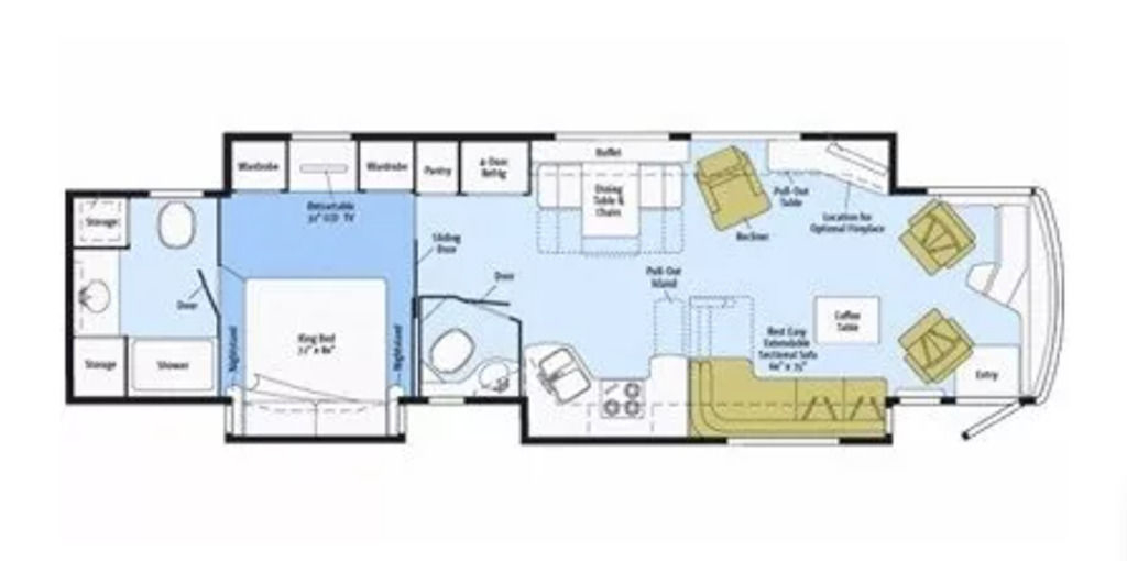 2015 Itasca Ellipse 42QD in scott city MO