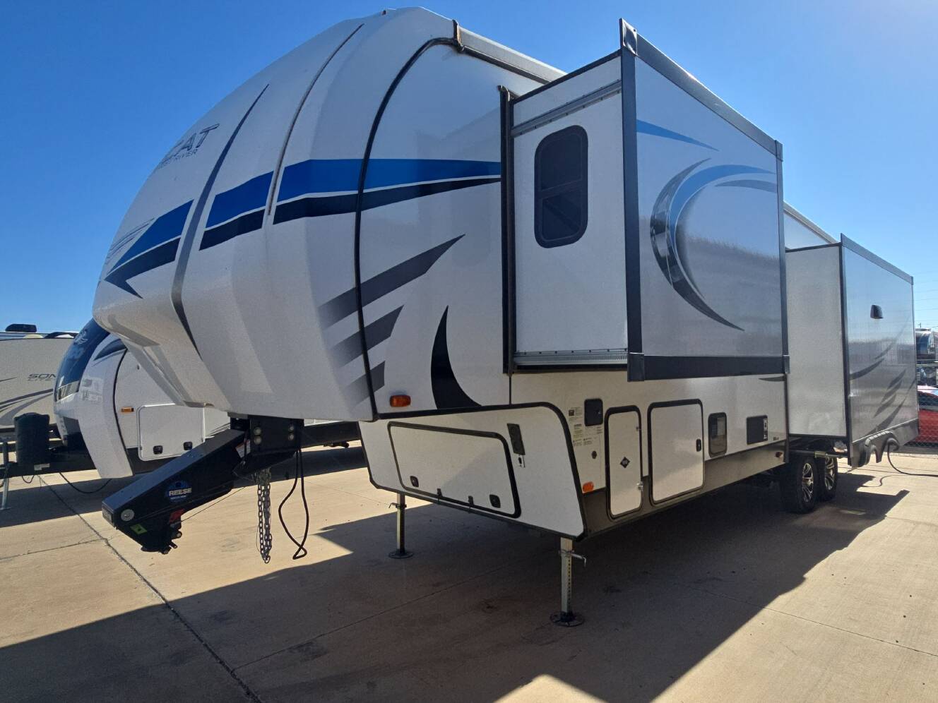 A photo of this 2022 Forest River WILDCAT 333RLBS