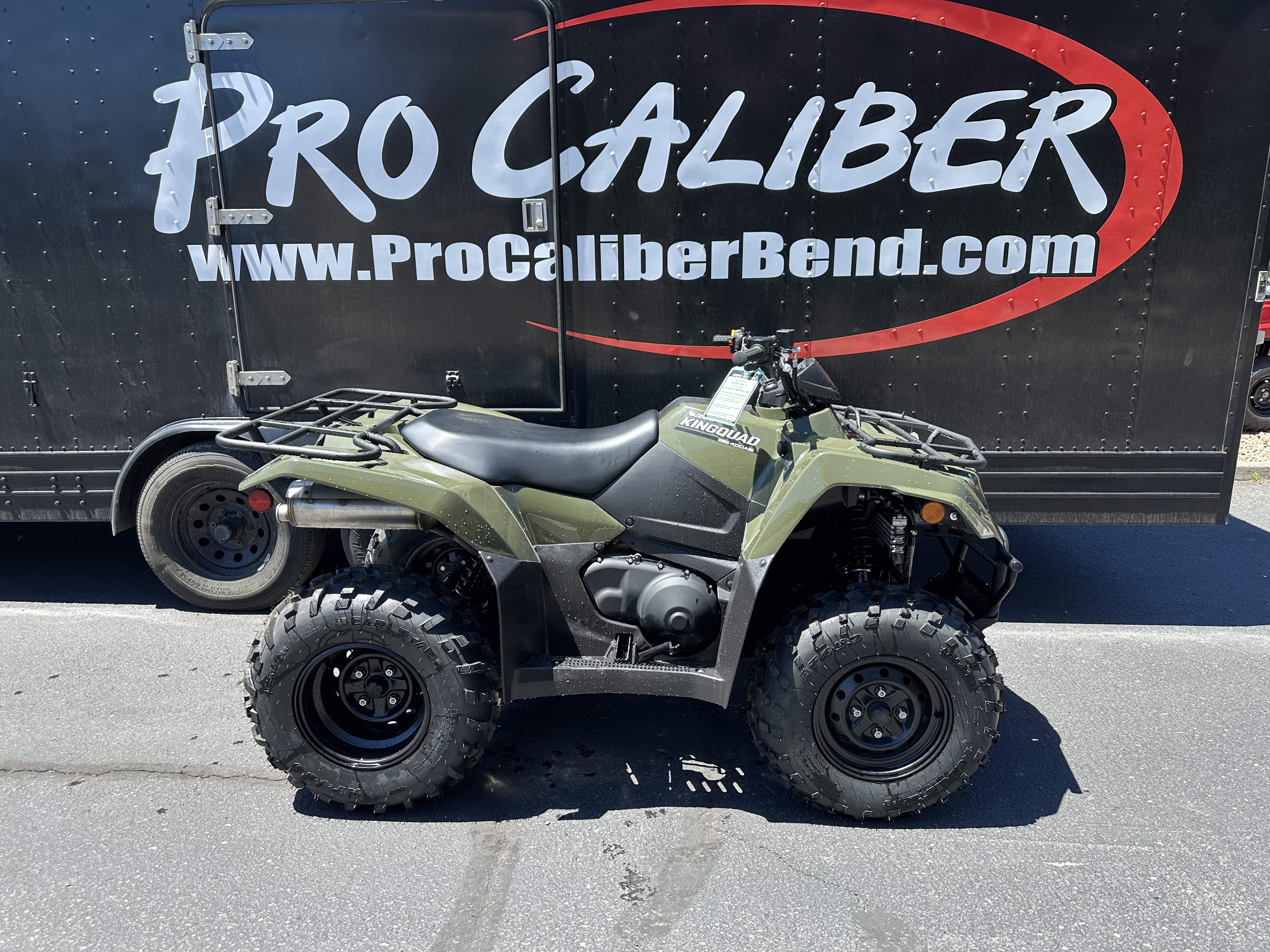 2026 Suzuki KINGQUAD 400ASi in bend OR