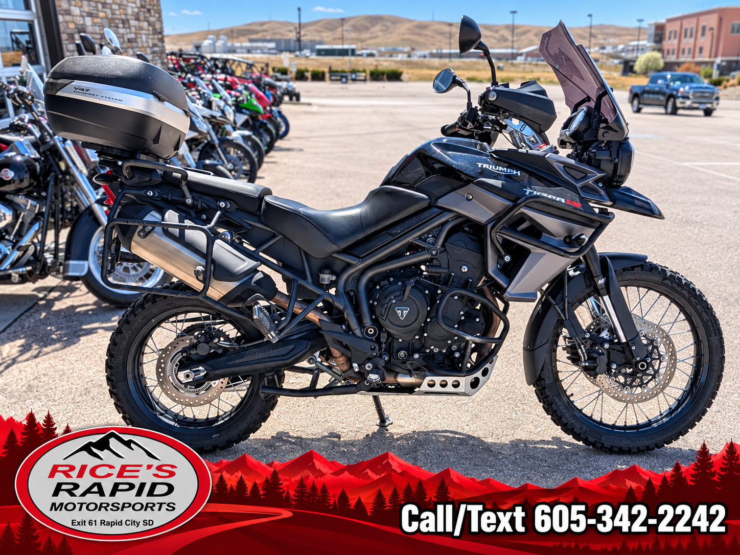 2016 Triumph Tiger 800 XCX 800 XCX in Rapid City, SD
