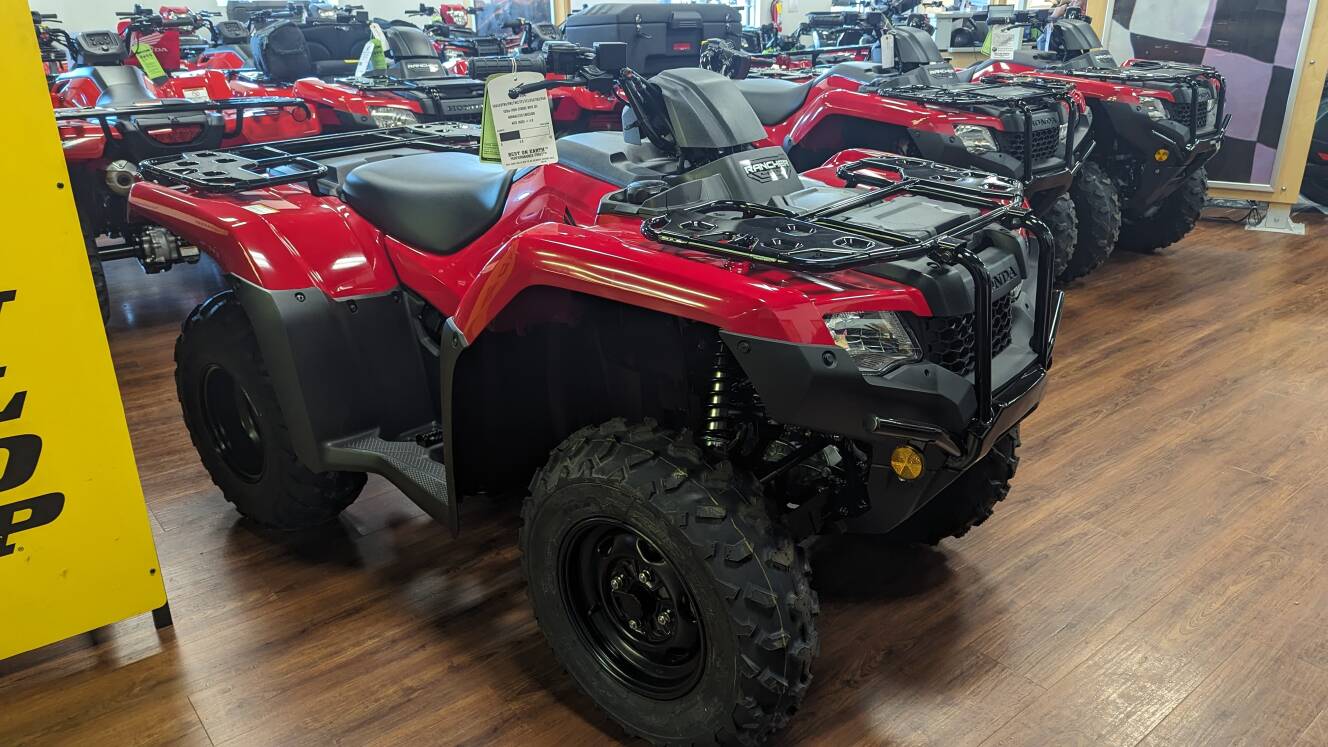 A photo of this 2027 Honda FourTrax Rancher 4x4