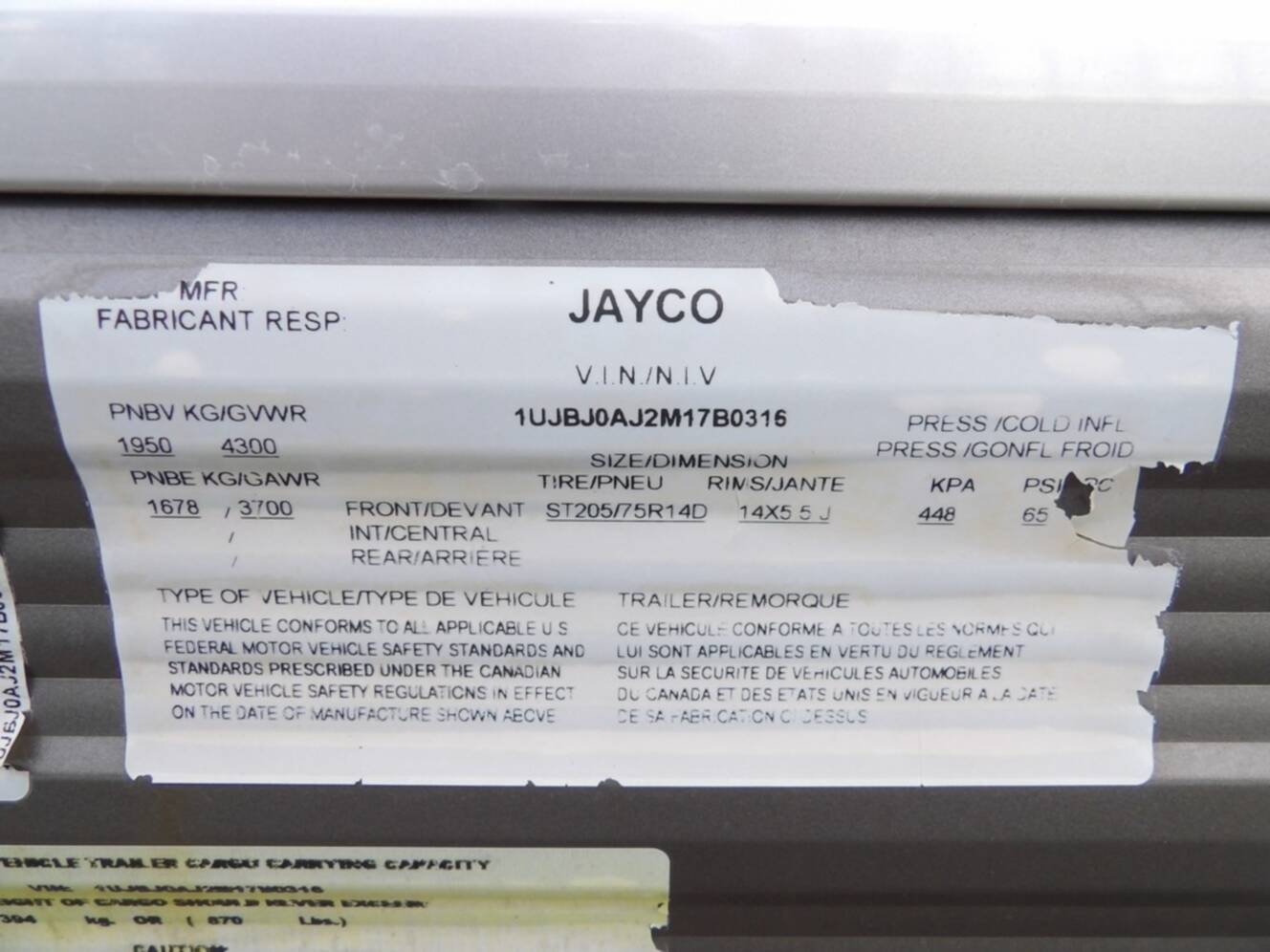 A photo of this 2021 Jayco Jay Flight Slx 184BS